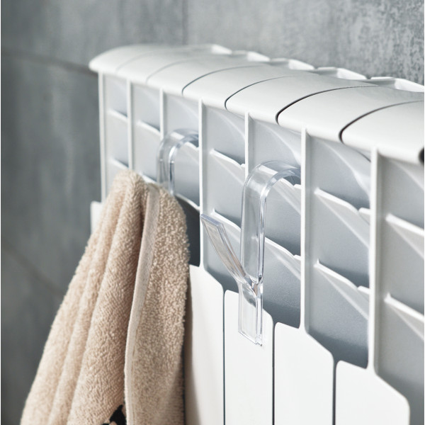 Гачок для рушникосушарки прозорий, комплект 2 шт.