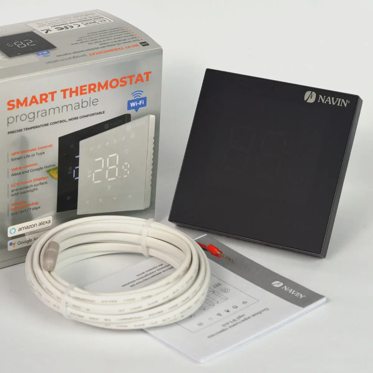 Thermostat for underfloor heating WT410 B-16A with Wi-Fi control