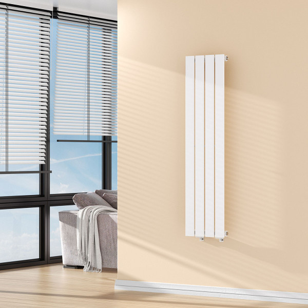 Vertical radiator NAVIN Largo 300x1200-4, white