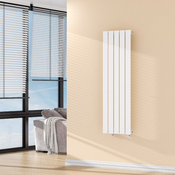 Vertical radiator NAVIN Largo 376х1200-5, white