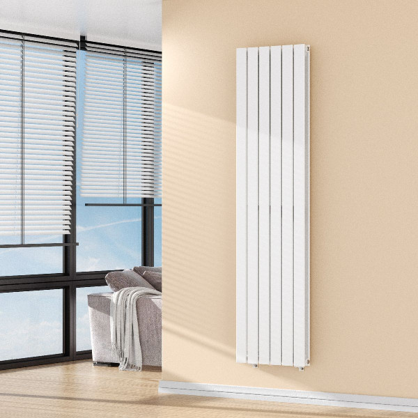 Vertical radiator NAVIN Largo Double 452х1800-6, white