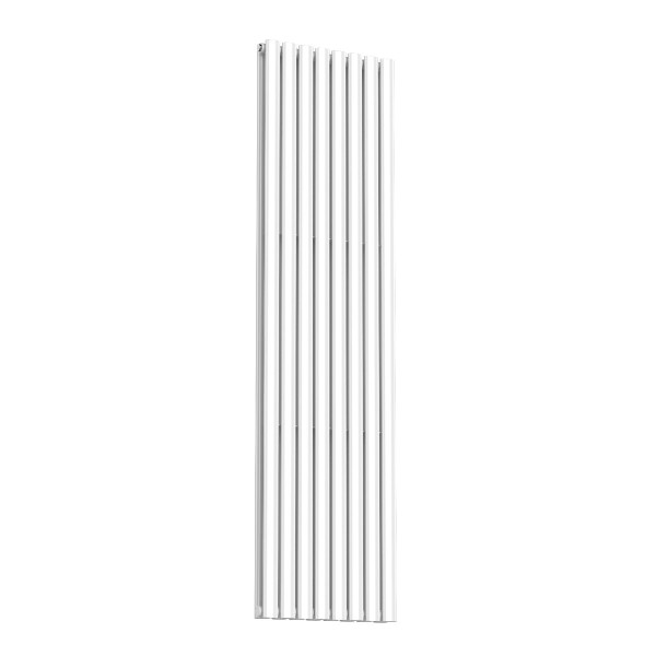 Vertical radiator Ellipse Double 480х1800-8, anticor, white