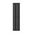 Vertical radiator Largo 300x1200-4, anticor, black moire