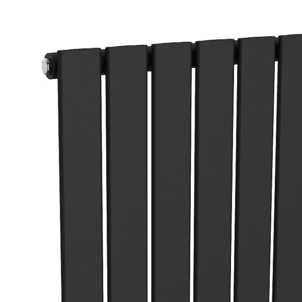 Vertical radiator NAVIN Largo 452х1800-6, black moire