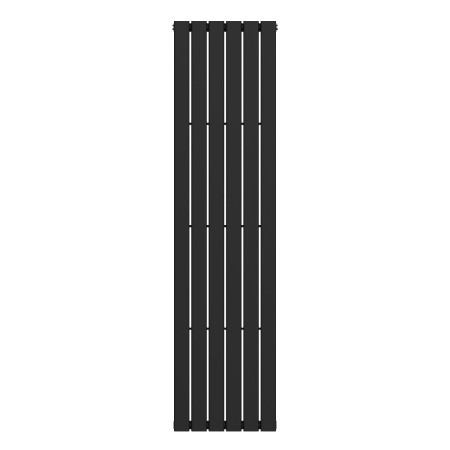 Vertical radiator Largo 452х1800-6, anticor, black moire