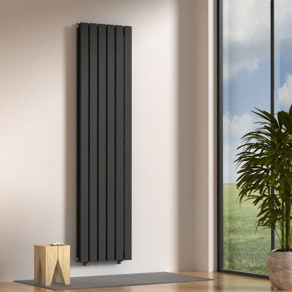 Vertical radiator NAVIN Largo Double 452х1800-6, white