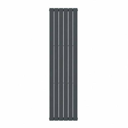 Вертикальный радиатор Largo Double 456х1800-6, anticor, антрацит