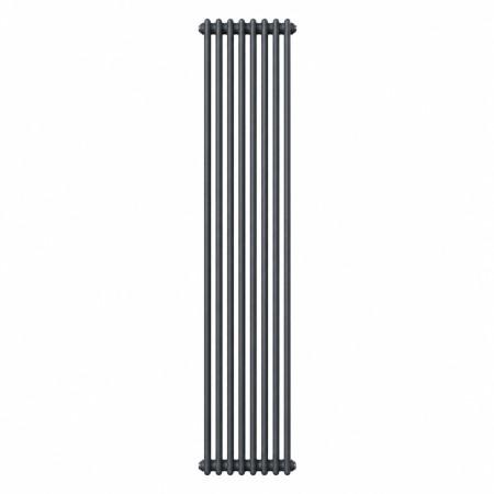 Вертикальний радіатор Calidum 2-8 380х1800, anticor, антрацит