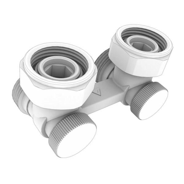 Angle Bottom Connection Valve Vario Term, 50 mm V-type (000M855A001)