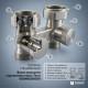 Vario Term straight lower connection unit, 50 mm type V (000M856A001)