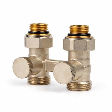 Lower connection unit straight Vario Term, 50 mm type V (000M856A001), with nipples