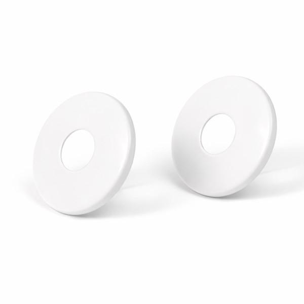 Декоративная маскировочная розетка NAVIN 22мм, комплект - 2шт, цвет - белый