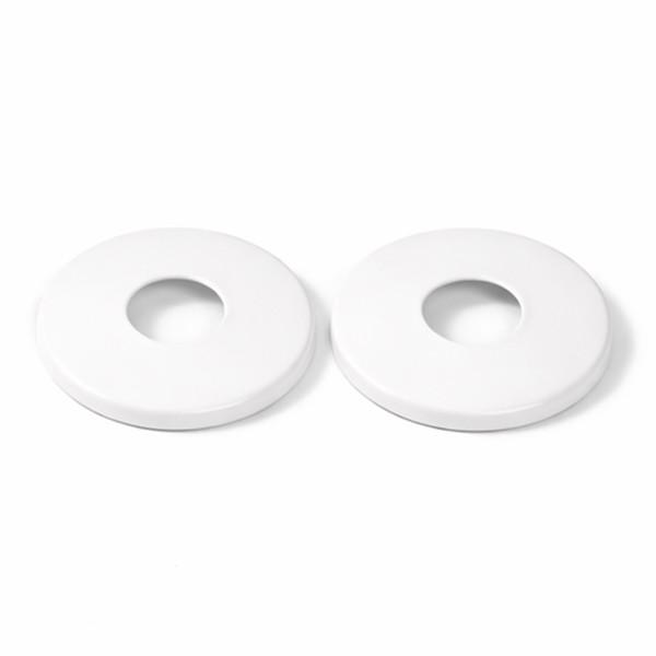 Декоративная маскировочная розетка NAVIN 22мм, комплект - 2шт, цвет - белый