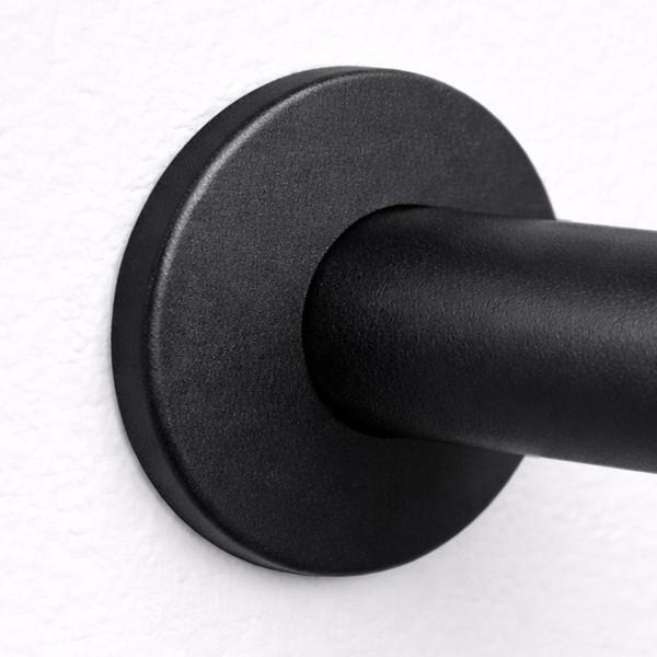 Декоративна маскувальна розетка NAVIN 22мм, комплект - 2шт, колір - чорний муар