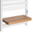 Shelf for heated towel rail Avangard, Largo and Avalon, caramel oak