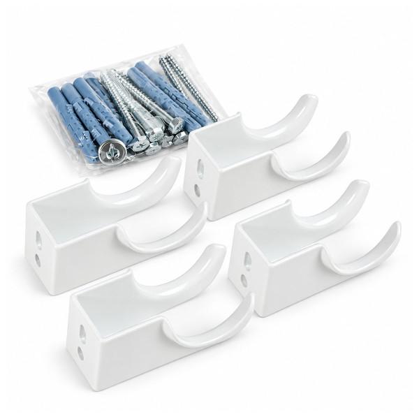 Mounting kit for NAVIN Calidum tubular radiators, white