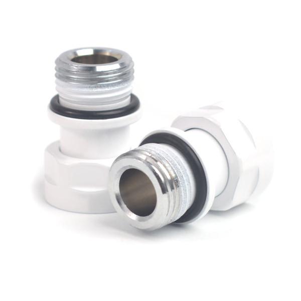 З'єднувач адаптер M22x1,5 x1/2, білий (2шт)