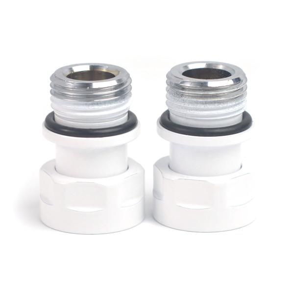 З'єднувач адаптер M22x1,5 x1/2, білий (2шт)