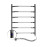 Heated towel rail Blues 480x600 Sensor right with timer