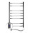 Heated towel rail Blues 480x800 Sensor right with timer