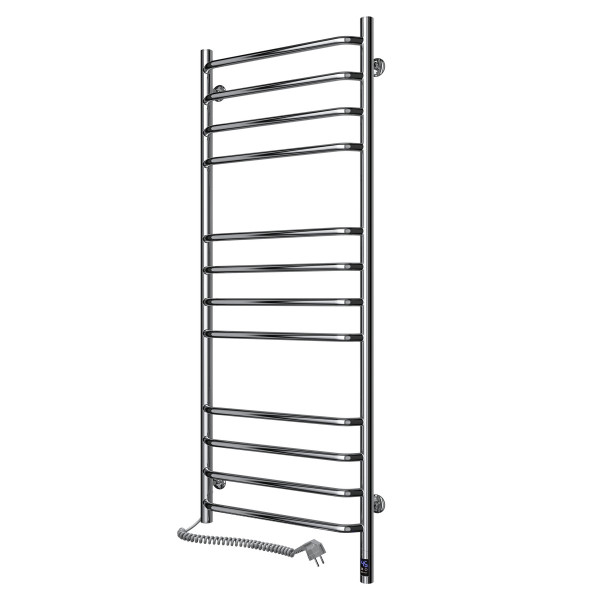 Electric heated towel rail NAVIN Blues 480x1200 left sensor with timer