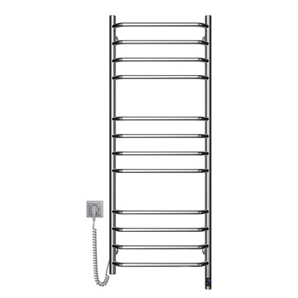 Electric heated towel rail NAVIN Blues 480x1200 left sensor with timer