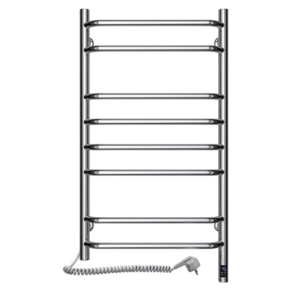 Electric heated towel rail NAVIN Blues 480x800 left sensor with timer