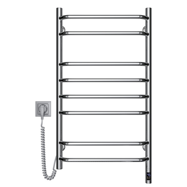 Electric heated towel rail NAVIN Blues 480x800 left sensor with timer