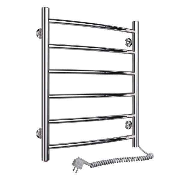 Electric heated towel rail NAVIN Camellia 480x600 right