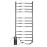Heated towel rail Camellia 480x1200 Sensor right with timer