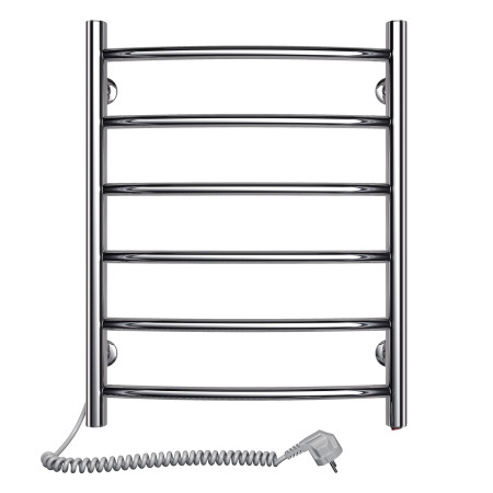 Heated towel rail Camellia 480x600 left