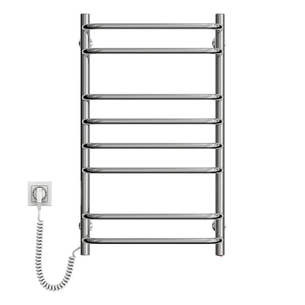 Electric heated towel rail NAVIN Symphony 480x800 left