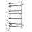 Heated towel rail Symphony 480x800 left