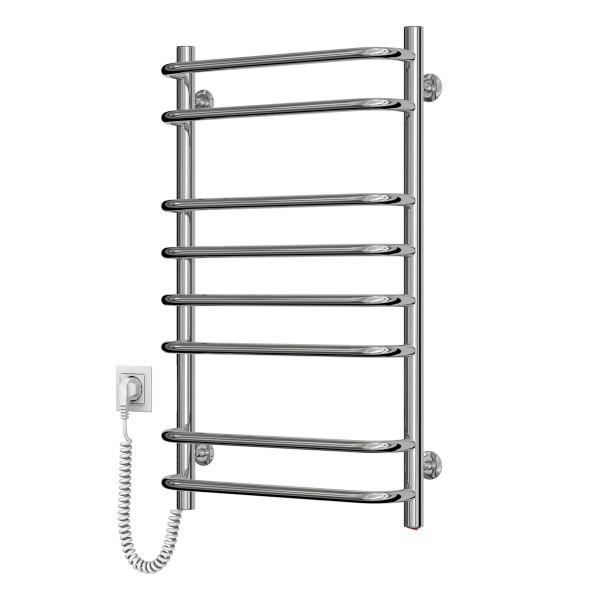 Electric heated towel rail NAVIN Symphony 480x800 left