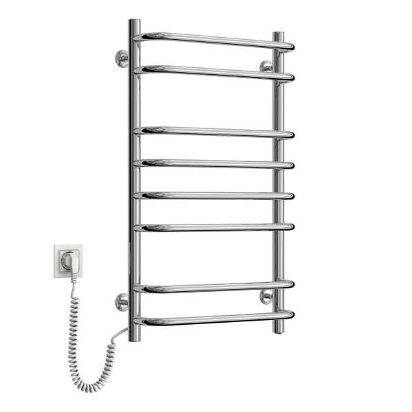 Electric heated towel rail NAVIN Symphony 480x800 left