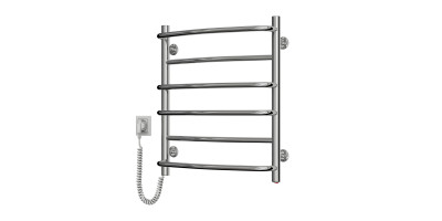 Heated towel rail Omega 530x600 left