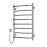 Heated towel rail Omega 530x800 left