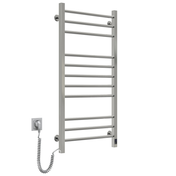 Electric heated towel rail NAVIN Classic Quadro 500x1000 Sensor right, left