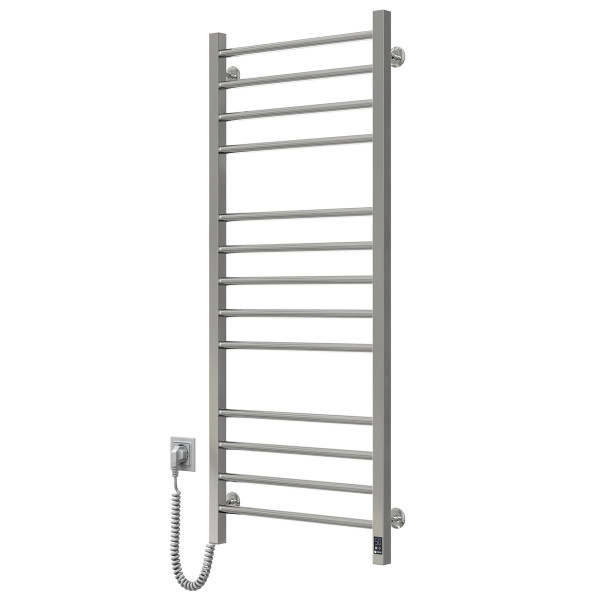 Electric heated towel rail NAVIN Classic Quadro 500x1200 Sensor left, timer