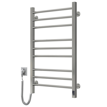 Heated towel rail Classic Quadro 500x800 Sensor with timer, left