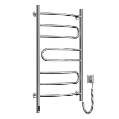 Heated towel rail Pirouette 480x800 Sensor right rotating with timer