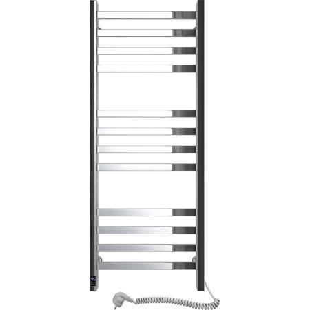 Electric stainless steel towel warmer NAVIN Avangard 480x1200 Sensor with Wi-Fi, right
