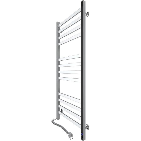 Электрическая полотенцесушитель из нержавеющей стали NAVIN Авангард 480х1200 Sensor с Wi-Fi, левосторонний