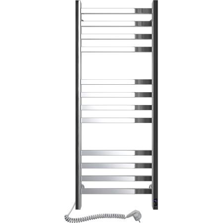 Электрическая полотенцесушитель из нержавеющей стали NAVIN Авангард 480х1200 Sensor с Wi-Fi, левосторонний