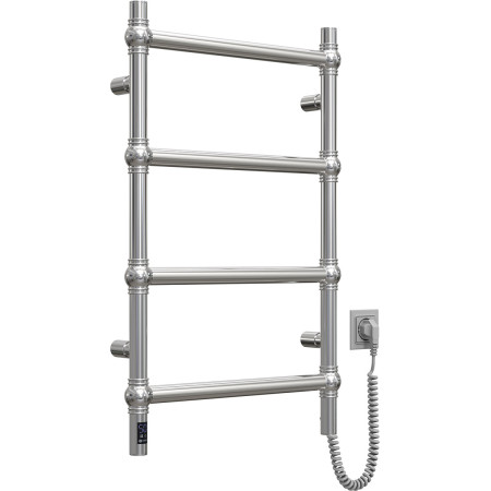 Electric stainless steel heated towel rail Retro 500x800 Sensor, right