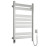 Heated towel rail Largo 500x800 Sensor with timer, right