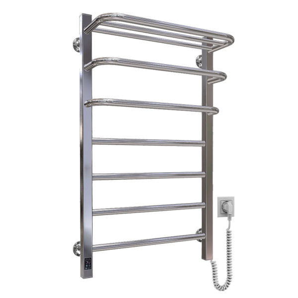 Electric heated towel rail Navin Fortis 480x800 Sensor, right, stainless steel
