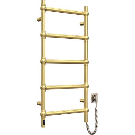 Полотенцесушитель нержавеющий электрический Navin Retro 500х1000 Sensor с Wi-Fi цвет золото, правый