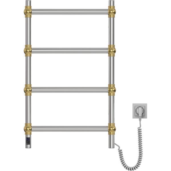Рушникосушарка нержавіюча електрична Navin Retro 500х800 Sensor з Wi-Fi колір золоті кулі, права