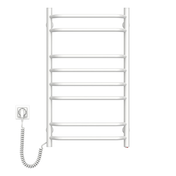 Electric heated towel rail NAVIN Blues 480x800 left